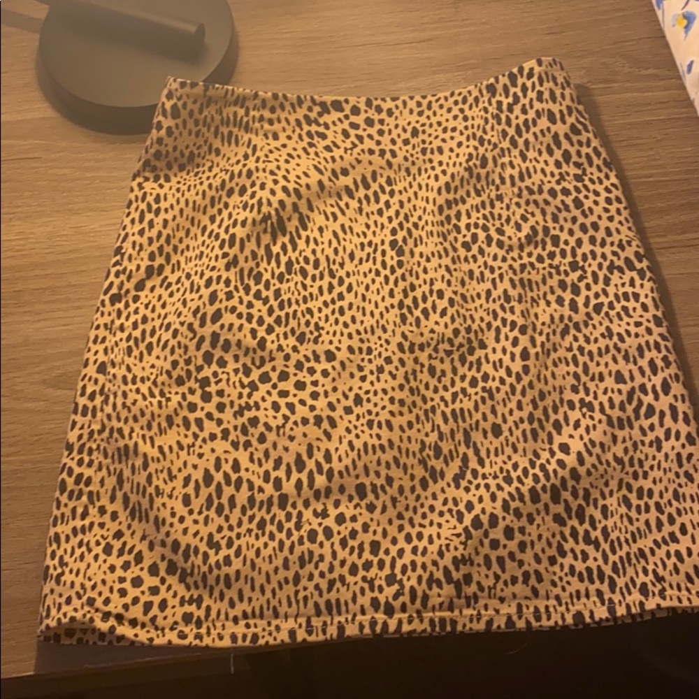 BRANDY CHEETAH SKIRT NOT SOLD ANYMORE